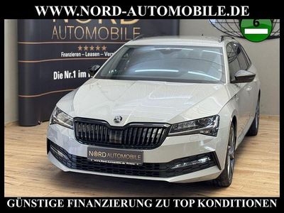 Gebraucht Skoda Superb SportLine 150 PS (110 kW) 2020 Stahlgrau Kombi