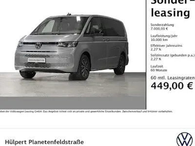Uusi VW Multivan 204 HP (150 kW) 2026 Sininen Tila-auto