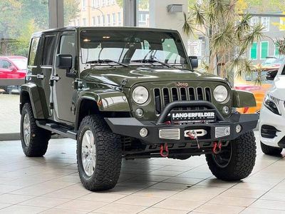 Begagnad Jeep Wrangler 200 HK (147 kW) 2017 Grön SUV