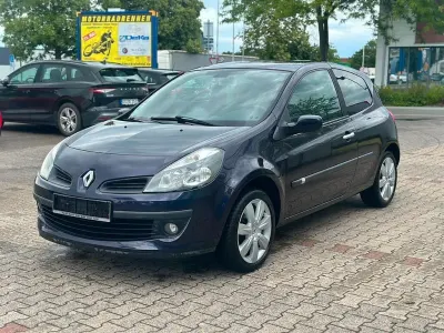 Gebraucht Renault Clio III Exception 88 PS (64 kW) 2007 Blau Kleinwagen