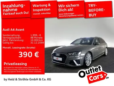 Brugt Audi A4 S-Line 204 HK (150 kW) 2023 Grå Stationcar