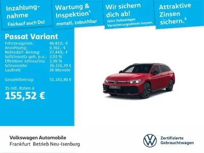Gebraucht VW Passat R-line 272 PS (200 kW) 2025 Chilirot metallic/grenadillsch Kombi