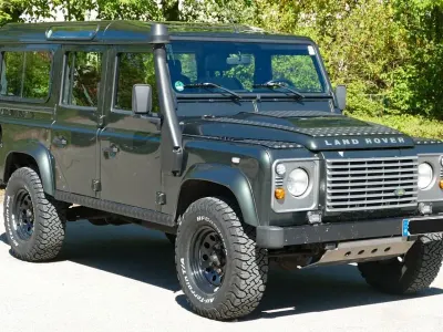 Brugt Land Rover Defender S 122 HK (89 kW) 2008 Grøn Stationcar
