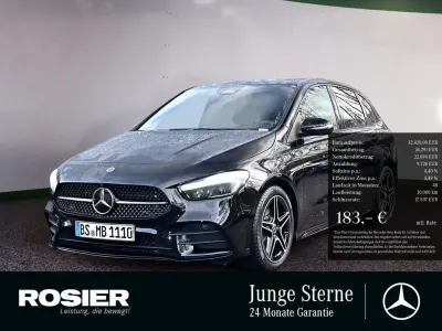 Gebraucht Mercedes B180 AMG line 136 PS (100 kW) 2025 Schwarz Van / Kleinbus