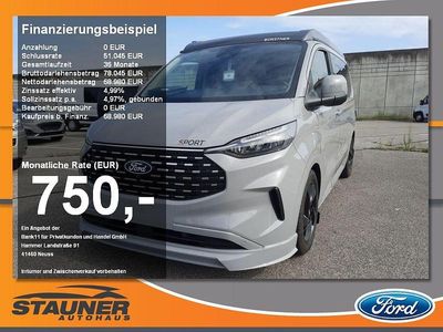 Nuova Ford Transit Custom Sport 170 CV (125 kW) 2025 Grigio Monovolume