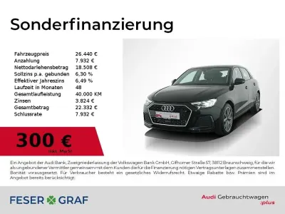 Gebraucht Audi A1 Sportback Ambiente 116 PS (85 kW) 2025 Mythosschwarz metallic Kleinwagen