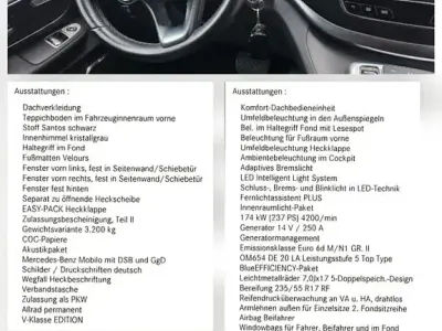 Gebraucht Mercedes V300 Edition 239 PS (175 kW) 2021 Grau Van / Kleinbus