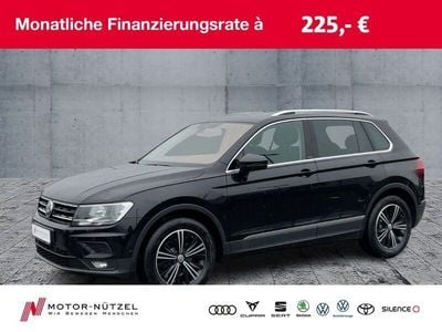Gebraucht VW Tiguan IQ Drive 150 PS (110 kW) 2019 Deep black perleffekt SUV
