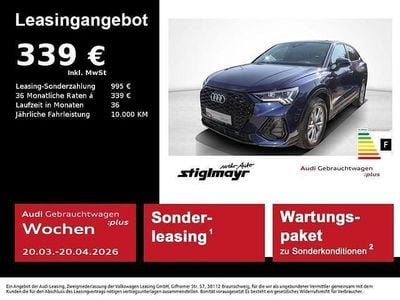 Gebraucht Audi Q3 Sportback S-Line 150 PS (110 kW) 2025 Blau SUV