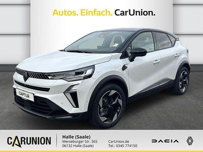 Neu Renault Captur Techno 109 PS (80 kW) 2025 Perlmuttweiß metallic, black pearlschwarz metall SUV