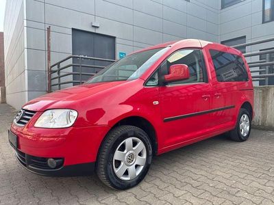 Gebraucht VW Caddy Style 80 PS (58 kW) 2009 Rot Van / Kleinbus