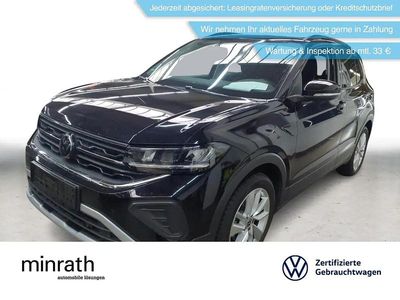 Schwarz Gebraucht 2025 VW T-Cross Goal SUV | 20.359 € (Guter Preis)