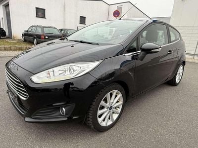 Iridiumschwarz metallic Gebraucht 2016 Ford Fiesta Titanium Kleinwagen | 5.490 € (Guter Preis)