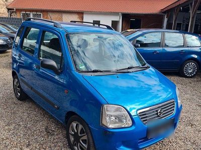 Gebraucht Suzuki Wagon R+ Comfort 76 PS (55 kW) 2003 Blau Van / Kleinbus