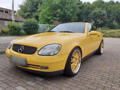 Gebraucht Mercedes SLK230 193 PS (141 kW) 1999 Gelb Cabrio