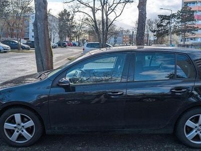 Gebraucht VW Golf VI Comfortline 122 PS (89 kW) 2010 Schwarz Kleinwagen