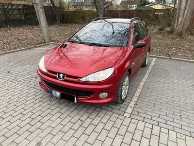Usata Peugeot 206 108 CV (79 kW) 2005 Rosso Utilitaria