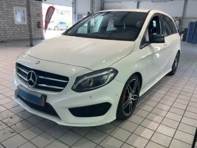 Gebraucht Mercedes B220 AMG line 177 PS (130 kW) 2015 Weiß Van / Kleinbus