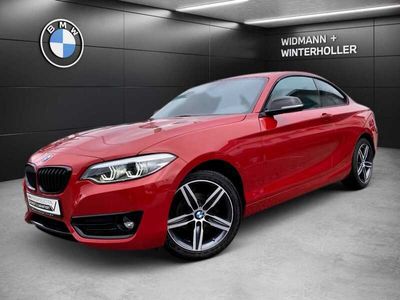 gebraucht BMW 218 i Coupé Sport Line Navi LED DAB RFK HiFi