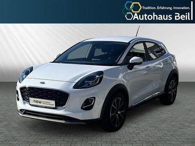 Gebraucht Ford Puma Titanium 125 PS (91 kW) 2022 Frostweiß SUV
