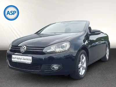 Gebraucht VW Golf Cabriolet LOUNGE 150 PS (110 kW) 2015 Deep black perleffekt Cabrio