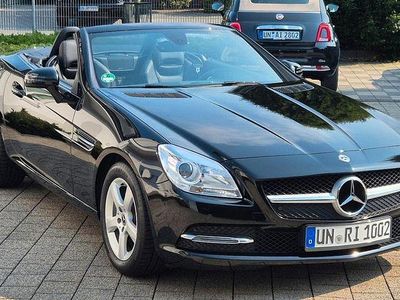 Usata Mercedes SLK200 184 CV (135 kW) 2014 Nero Cabrio