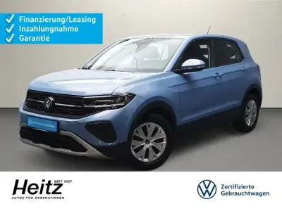 Gebraucht VW T-Cross Basis 95 PS (69 kW) 2025 Clear blue metallic SUV
