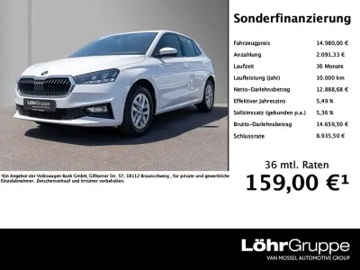 Gebraucht Skoda Fabia Selection 95 PS (69 kW) 2023 Weiß Kleinwagen