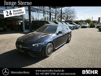 Gebraucht Mercedes C220 AMG 200 PS (147 kW) 2022 Cavansitblau (metallic) Kombi