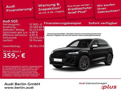 Gebraucht Audi SQ5 Ambiente 341 PS (250 kW) 2023 Mythosschwarz metallic SUV