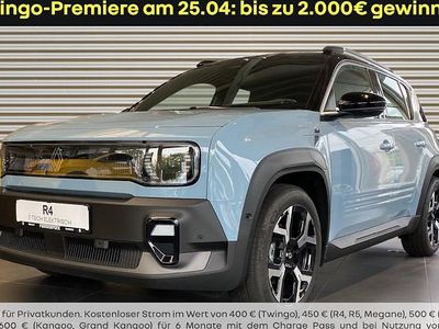 Neu Renault 4 E-Tech Komfort 110 kW (150 PS) 2025 Blau SUV