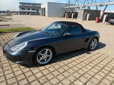 Usado Porsche 986 Boxster 228 HP (167 kW) 2004 Cinzento Cabrios