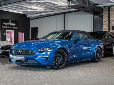 Brugt Ford Mustang Performance Edition 290 HK (213 kW) 2018 Blå Cabriolet