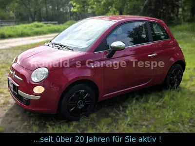 Gebraucht Fiat 500 Lounge 69 PS (50 kW) 2009 Rot Cabrio