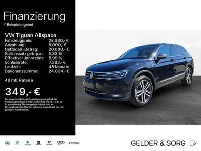 Gebraucht VW Tiguan Highline 190 PS (139 kW) 2019 Schwarz SUV