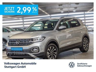 gebraucht VW T-Cross - Active 1.0 TSI Navi ACC AHK SHZ PDC