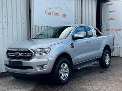 Brugt Ford Ranger Limited 212 HK (155 kW) 2019 Sølv Pickup / Ladvogn
