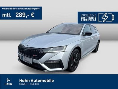 Gebraucht Skoda Octavia RS 245 PS (180 kW) 2022 Brilliantsilber metallic Kombi