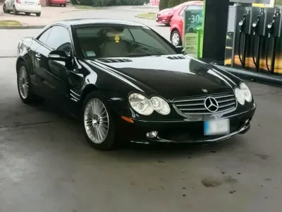 Gebraucht Mercedes SL500 306 PS (225 kW) 2005 Schwarz Cabrio