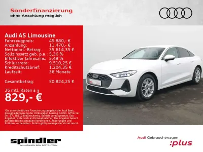 Gebraucht Audi A5 Ambiente 204 PS (150 kW) 2025 Arkonaweiß Limousine