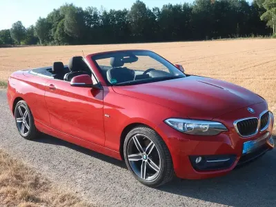 Gebraucht BMW 220 Sport Line 184 PS (135 kW) 2016 Rot Cabrio