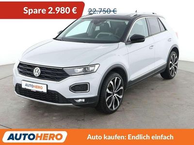 Gebraucht VW T-Roc Sportline 190 PS (139 kW) 2019 White silver SUV