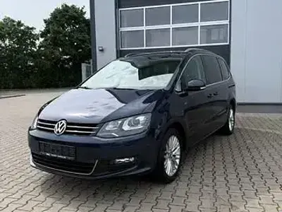 Gebraucht VW Sharan Cup 140 PS (102 kW) 2014 Blau Van / Kleinbus