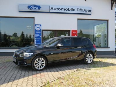 gebraucht BMW 116 d Sport Line LED PDC Sitzheizung Navi 17 Zoll