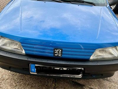 Gebraucht Peugeot 106 45 PS (33 kW) 1995 Blau Kleinwagen
