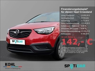 gebraucht Opel Crossland Edition 1.2 Turbo AHK Rückfahrkam.DAB Temp