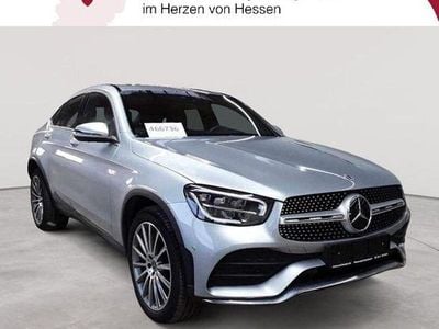 Gebraucht Mercedes GLC220 AMG line 194 PS (142 kW) 2023 Hightechsilber metallic Coupé