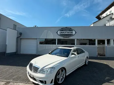 Gebraucht Mercedes S500L AMG 388 PS (285 kW) 2008 Weiß Limousine