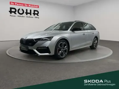 Gebraucht Skoda Octavia RS 200 PS (147 kW) 2023 Brillantsilber metallic Kombi