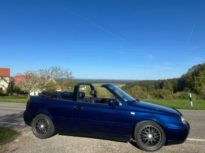 Gebraucht VW Golf Cabriolet 110 PS (80 kW) 2000 Blau Cabrio